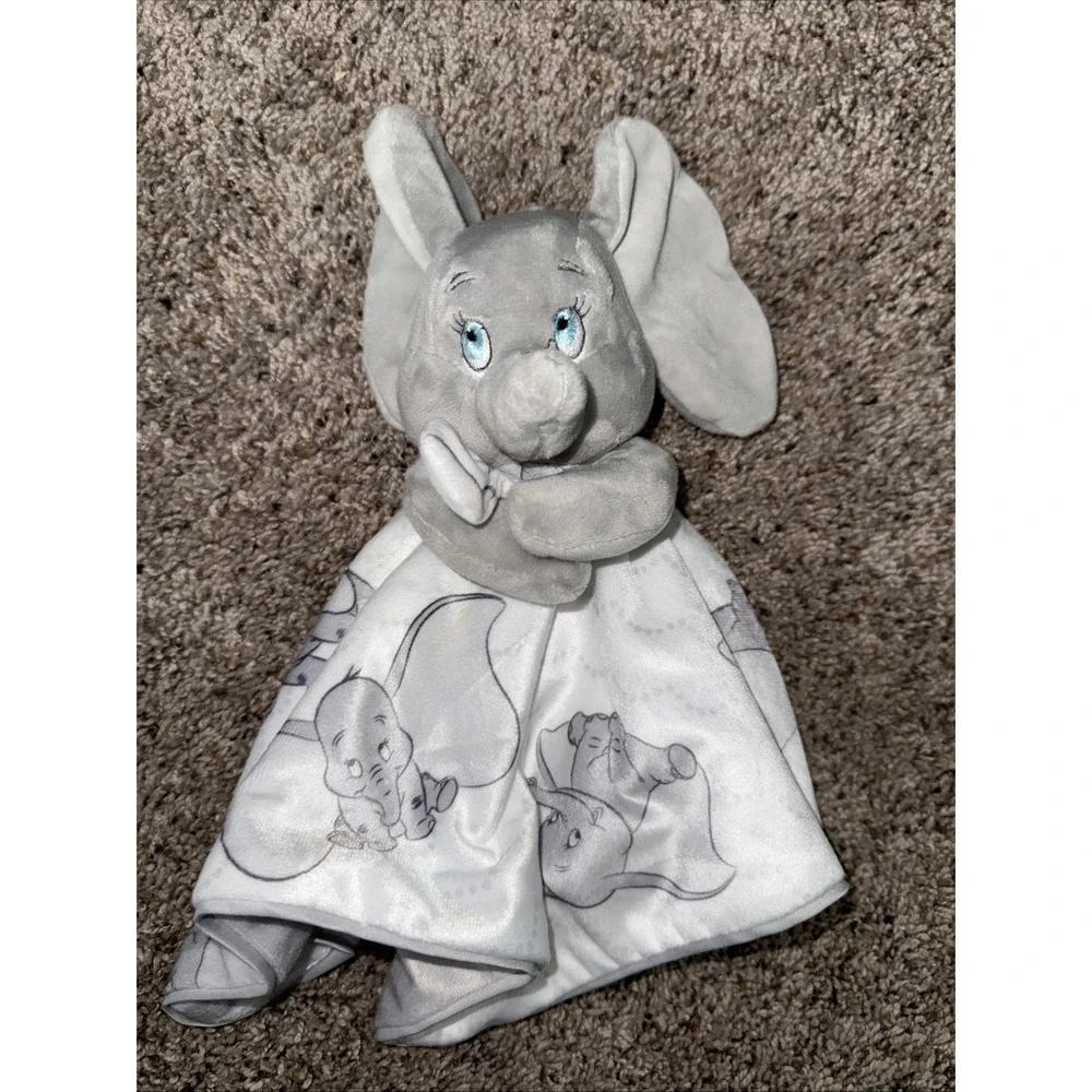 Disney Baby Dumbo Elephant‎ Baby Lovey Security Blanket New With Tag